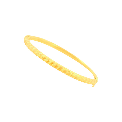 22K Yellow Gold Fancy Bracelets measuring 2.2mm thickness