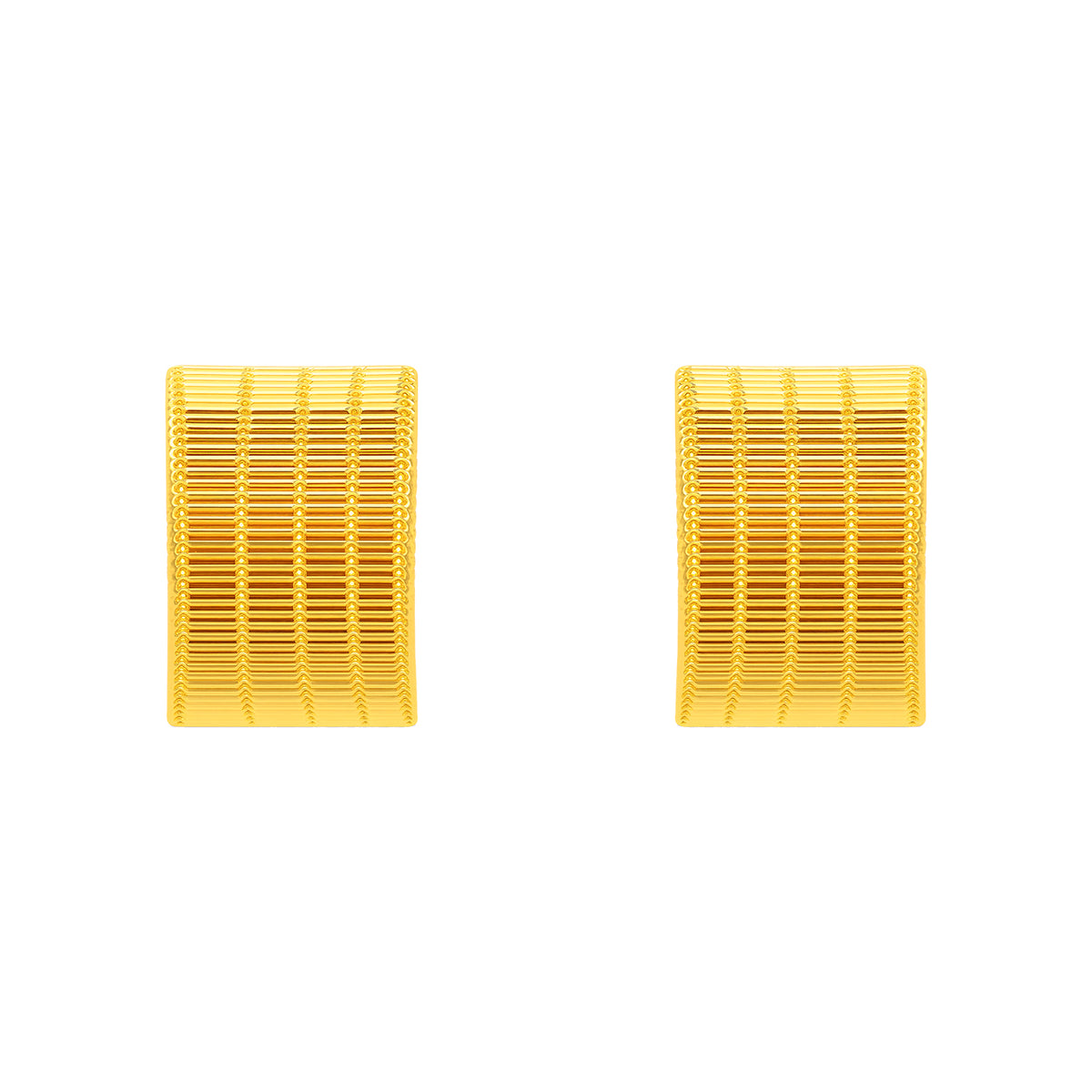 22k Yellow Gold Huggies Earrings with gold weight of 3.76g