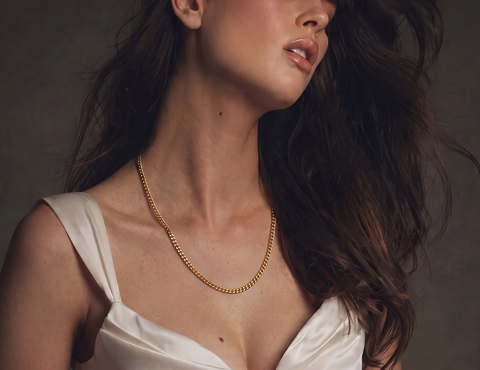 18'' Yellow Gold Miami Cuban Chain 2MM Width