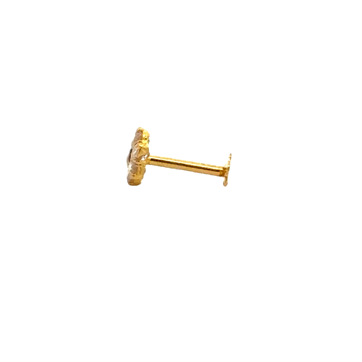 22k Yellow Gold Assorted Nose Pin Screwback with gold weight of 0.21g