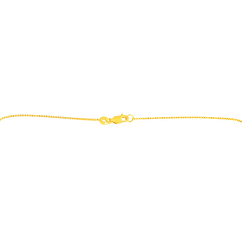 22K Two-Tone Gold Ball-Bead Dangler Contemporary Necklace and Earring Set