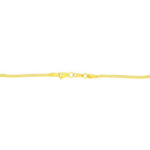22K Yellow Gold Fancy Dangler Contemporary Necklace and Earring Set
