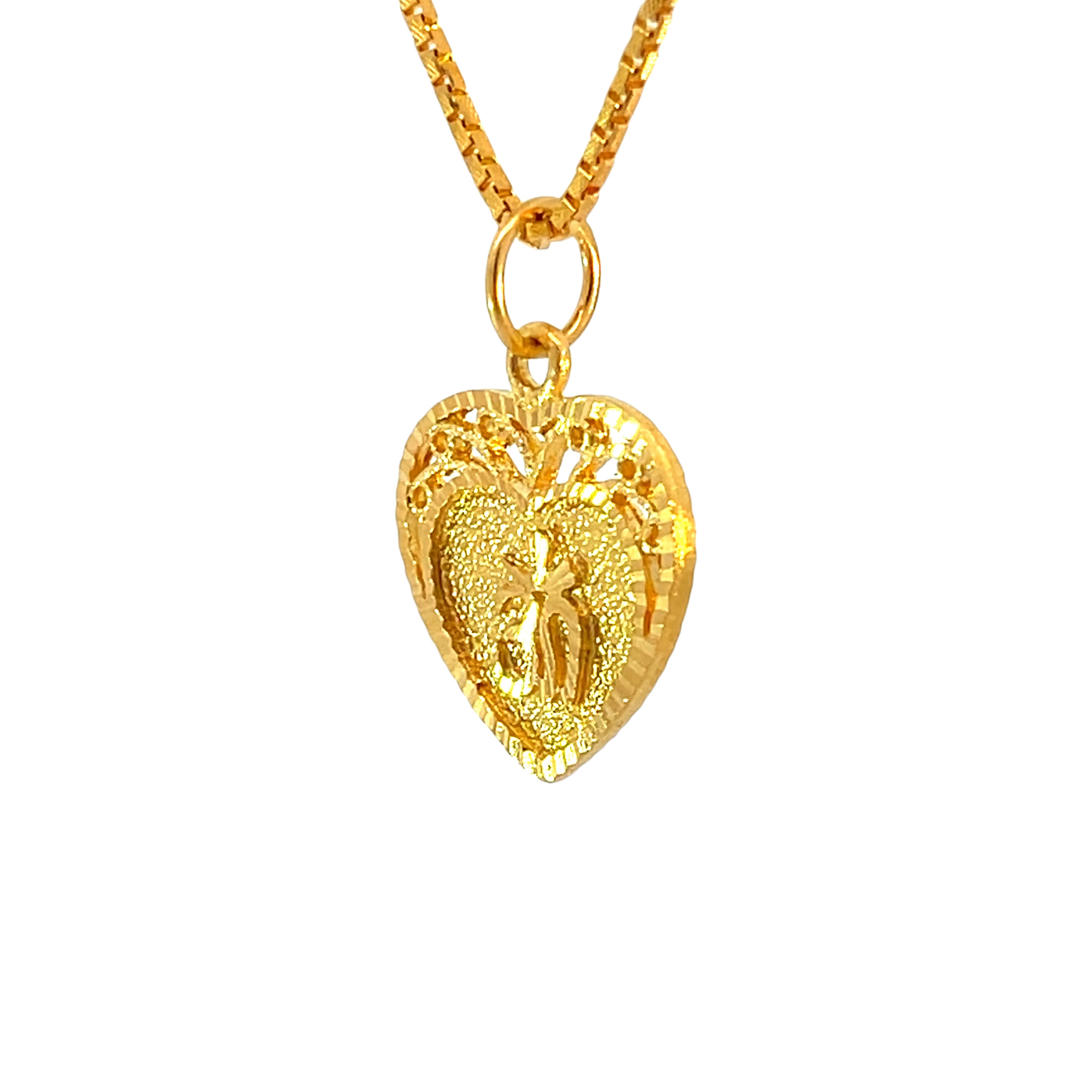 22k Yellow Gold Religious Om Medium Pendants with gold weight of 4.78g