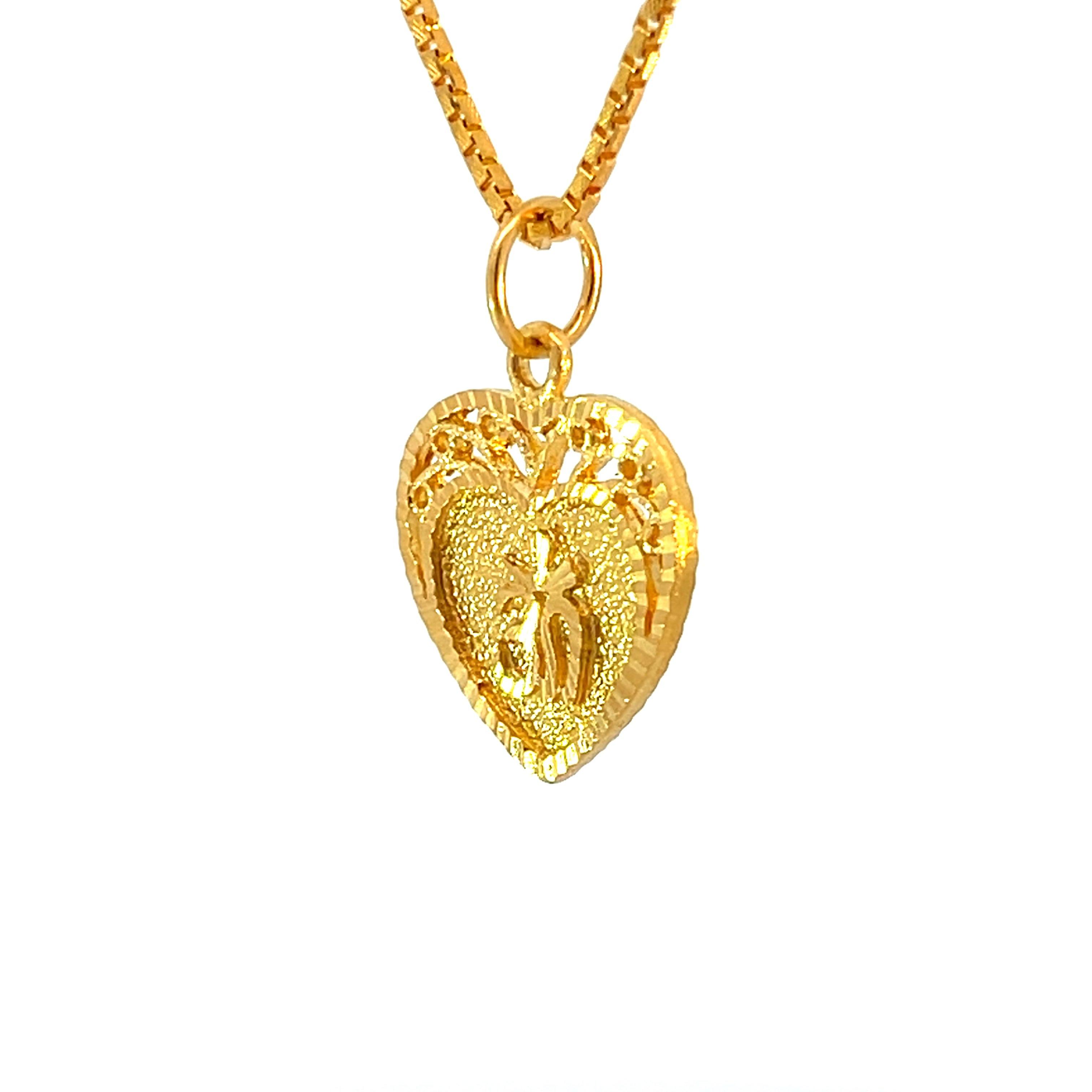 22k Yellow Gold Religious Om Medium Pendants with gold weight of 4.78g