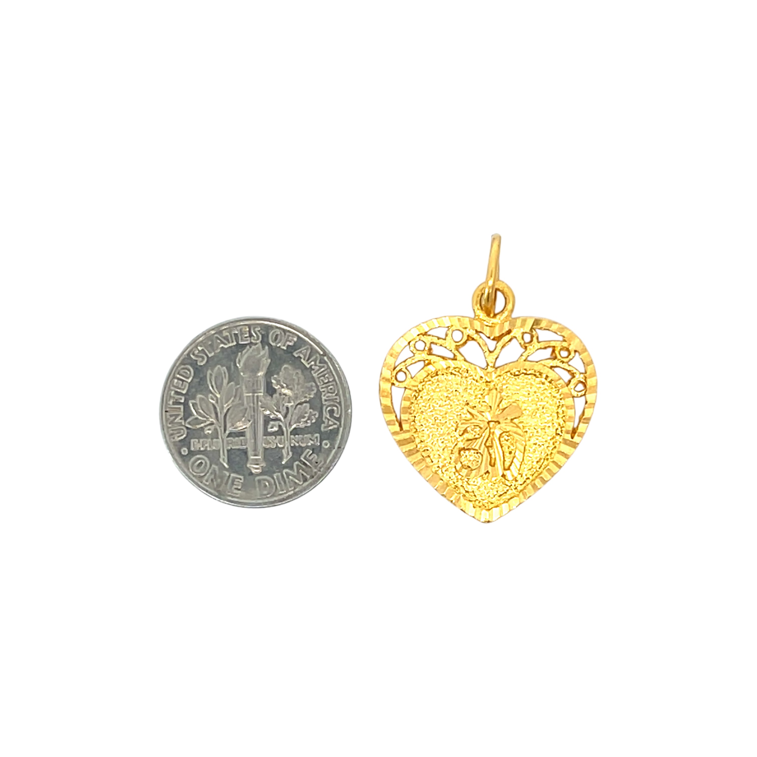 22k Yellow Gold Religious Om Medium Pendants with gold weight of 4.78g