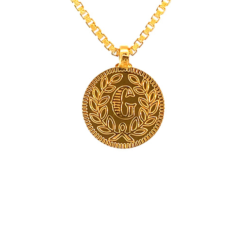 22k Yellow Gold Religious Lakshmi Small Pendants with gold weight of 2.08g