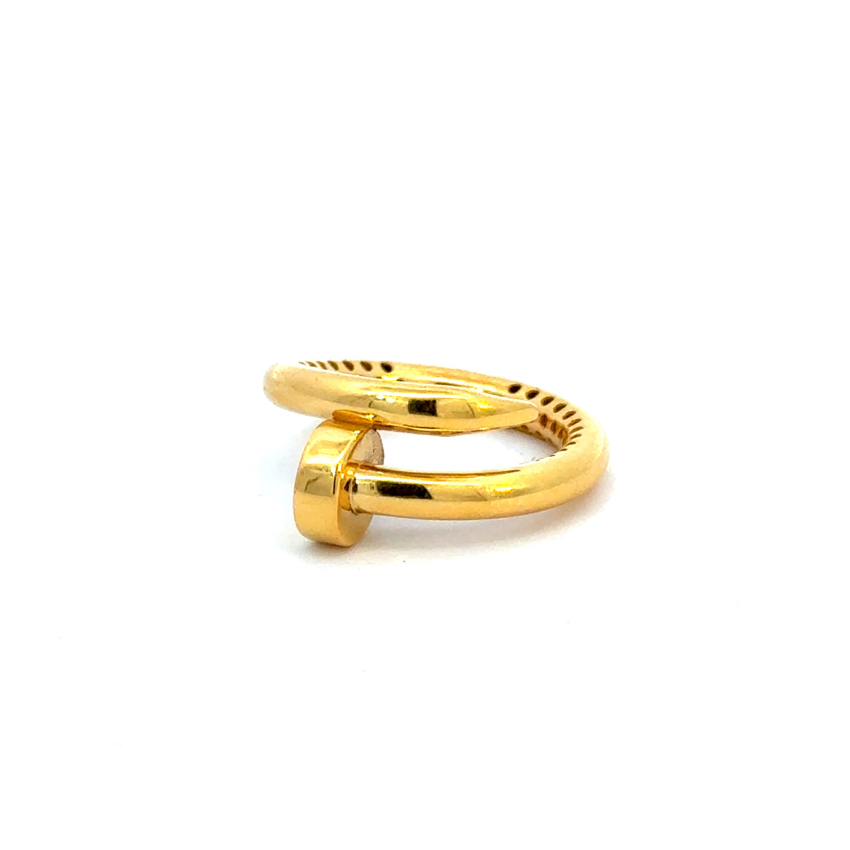 22k Yellow Cubic Zirconia Cocktail Fancy Designer  Rings in size 6.5 and total gold weight of 2.55g