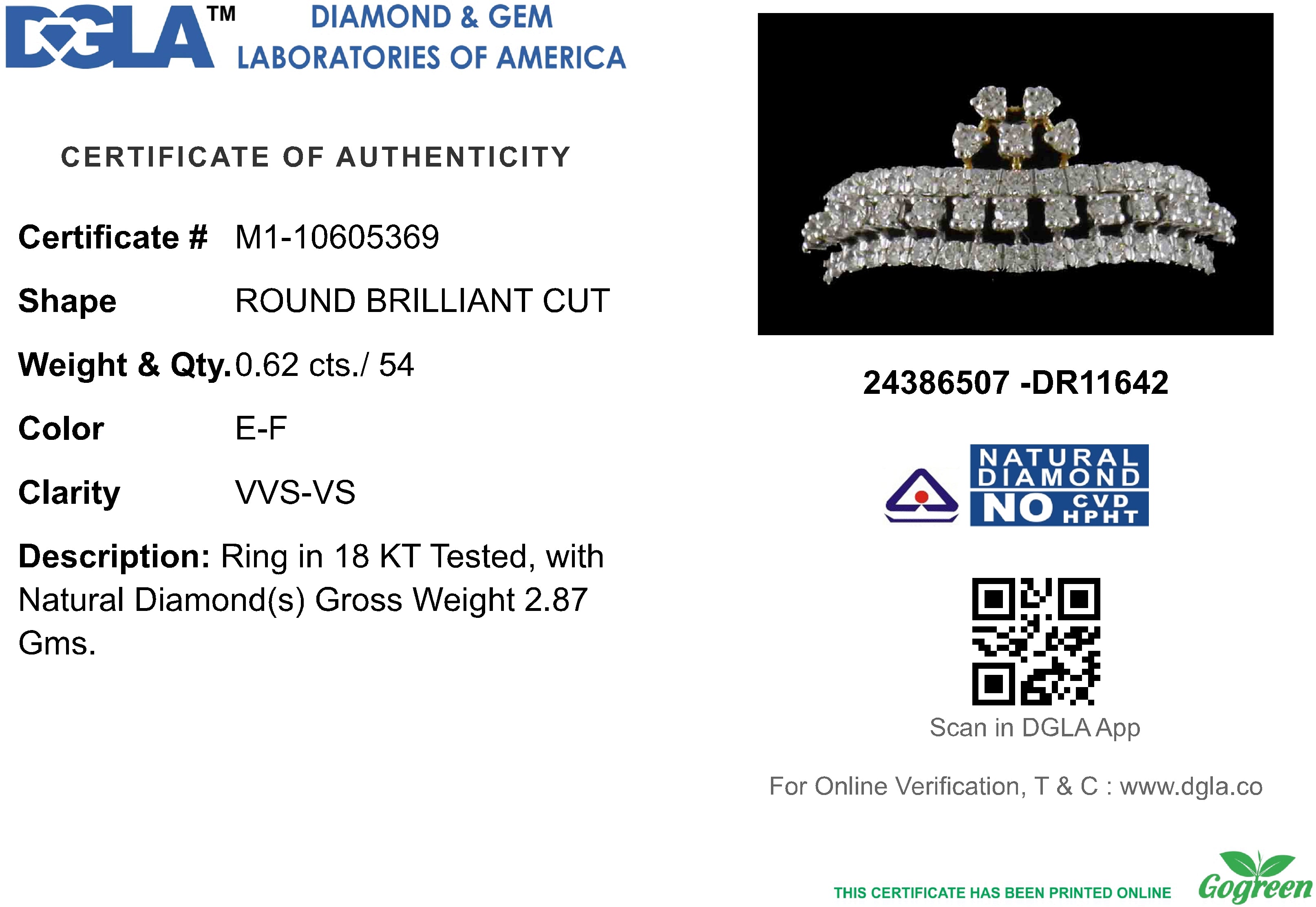 18k Yellow Gold and Diamond Fancy Ring in size 5 and total gold weight of 2.87g