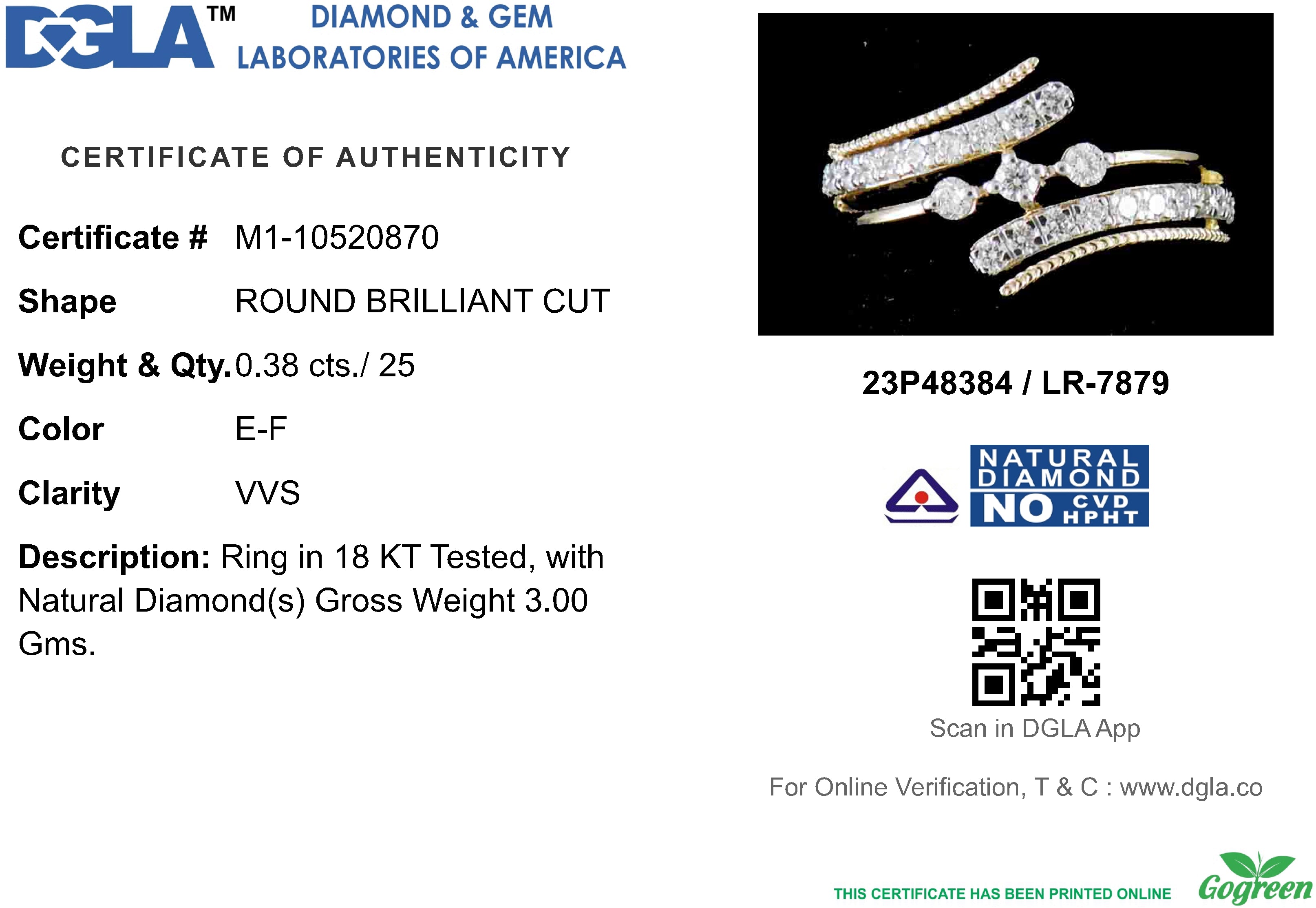 18k Yellow Gold and Diamond Fancy Ring in size 5 and total gold weight of 3g