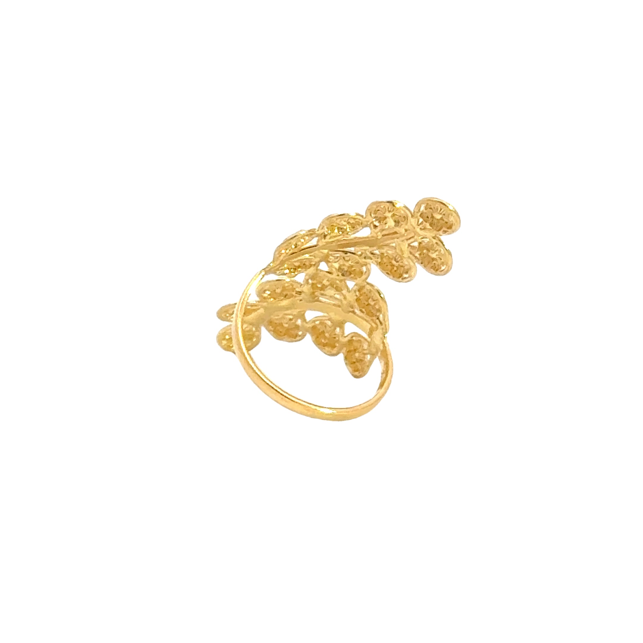 22k Yellow Gold Fancy Ring measuring 7