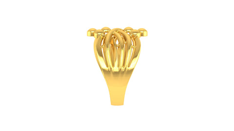 22k Yellow Gold Stacked Rings in size 8 and total gold weight of 4.6g