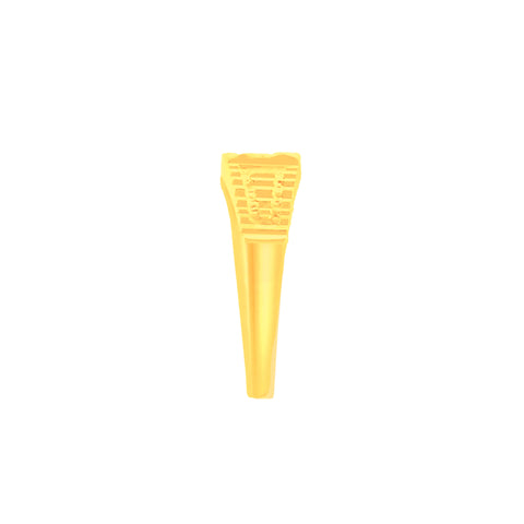 22k Yellow Gold Baby Ring in size 3.7 and total gold weight of 2.25g