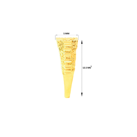 22k Yellow Gold Baby Ring in size 1.2 and total gold weight of 1.76g