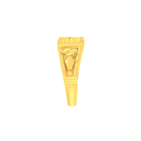 22k Yellow Gold Baby Ring in size 1.5 and total gold weight of 1.46g