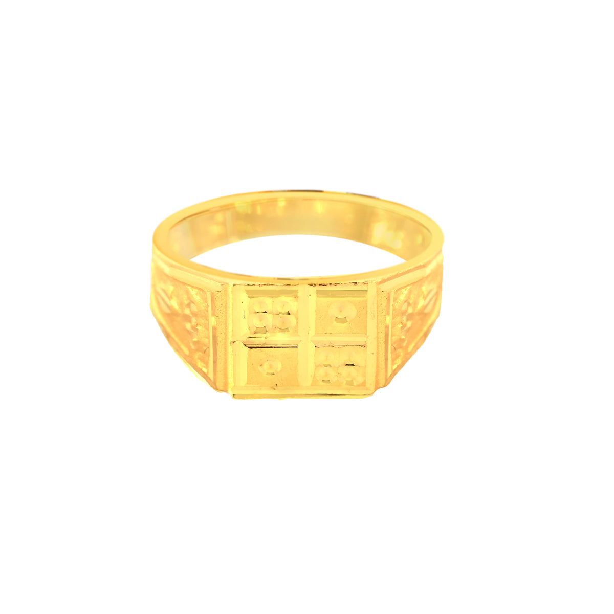 22k Yellow Gold Baby Ring in size 1.5 and total gold weight of 1.46g