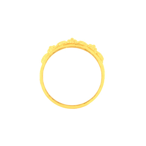 22k Yellow Gold Stacked Ring in size 8.5 and total gold weight of 2.67g