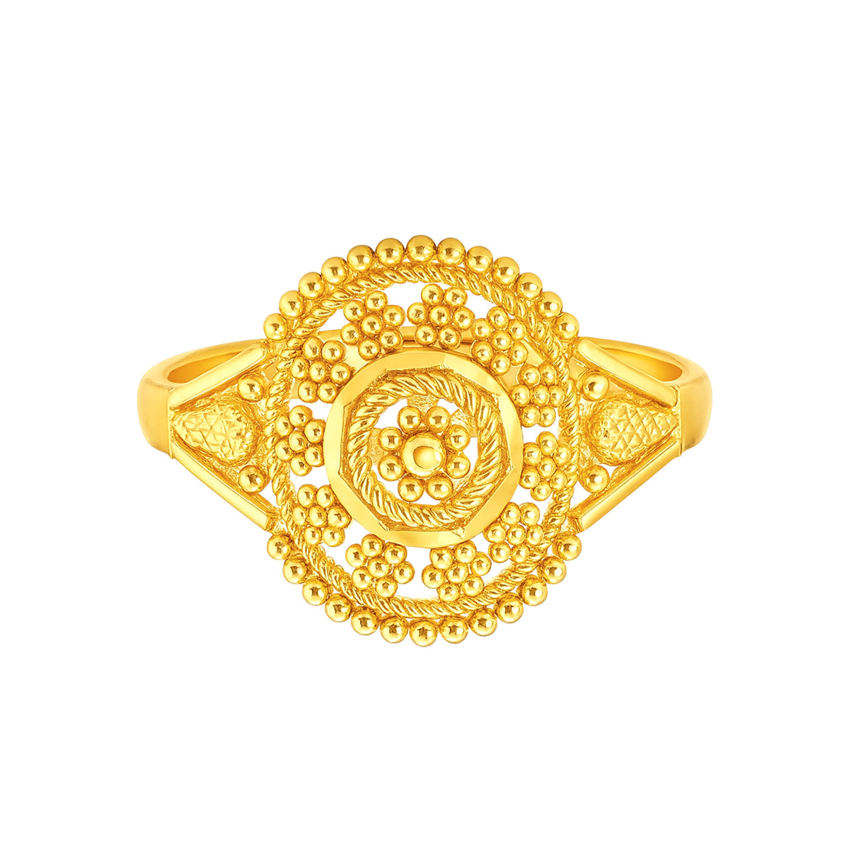 22K Gold Fancy Baby Ring