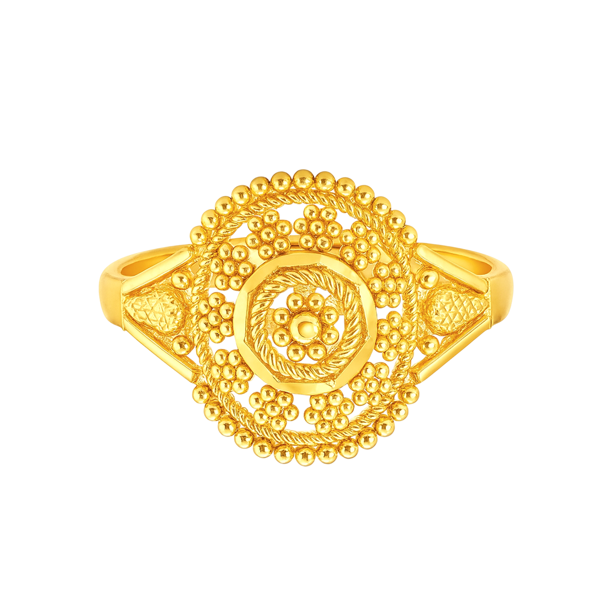 22K Gold Fancy Baby Ring