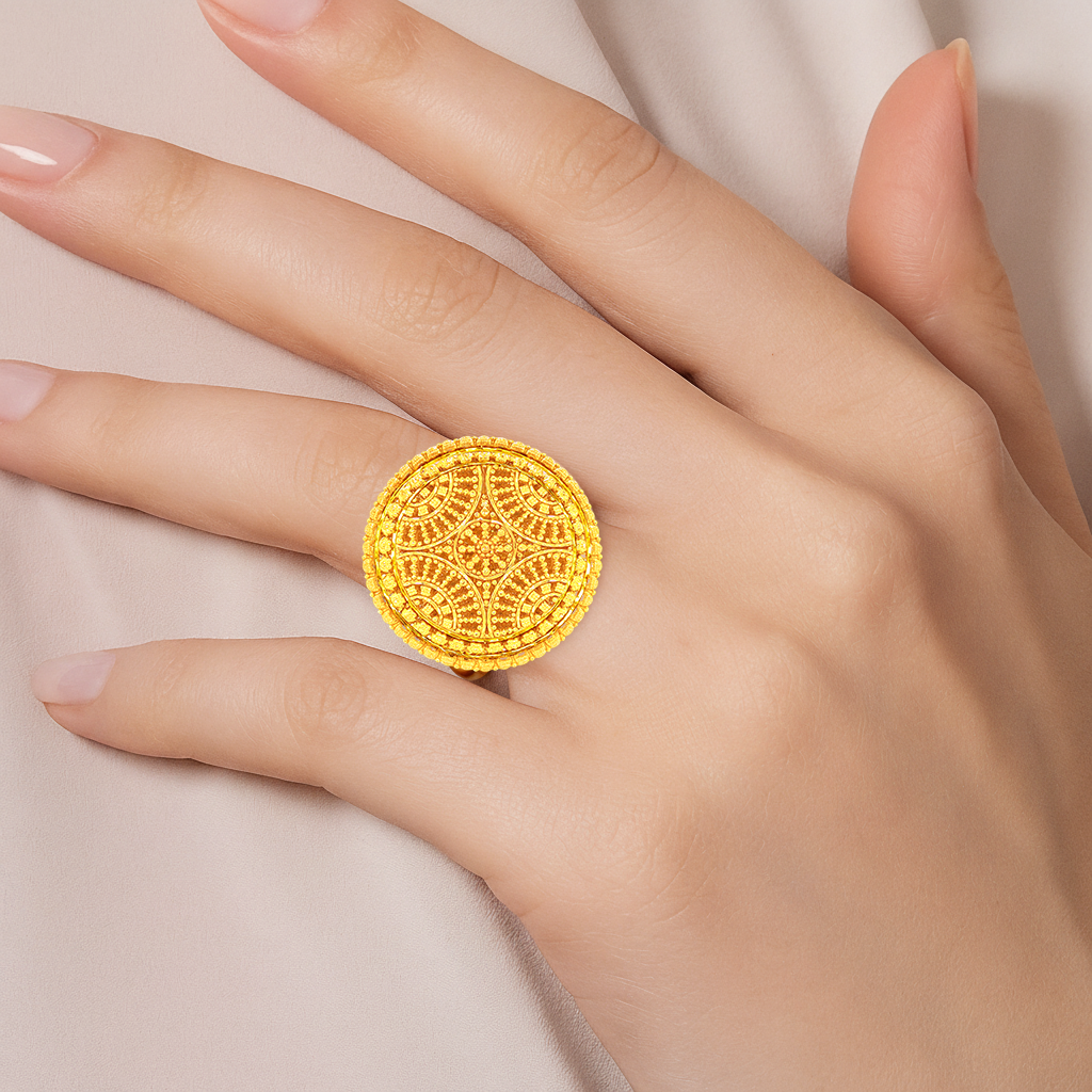Contemporary Estate 18k Gold Filigree Bangle For Sale at Contemporary Estate 18k Gold Filigree Bangle For Sale at