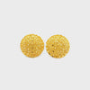 22k Yellow Gold Filigree Medium Earrings with gold weight of 9.25g