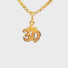 22K Yellow Gold Religious Om Small Pendants with gold weight of 1.07g