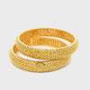 22K Yellow Gold Filigree Bangles in size 2.4 and gold weight of 45.4g