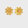 22k Yellow Gold Studs Earrings with gold weight of 2.76g