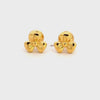 22k Yellow Gold Studs Earrings with gold weight of 2g