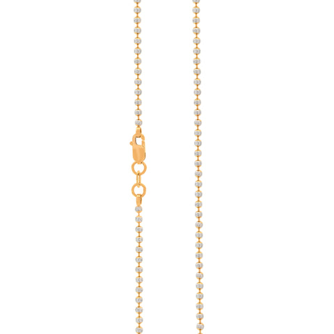 16'' Gold Fancy Chain 2MM