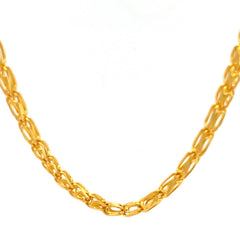 22K Gold South Indian Style Handmade Chain
