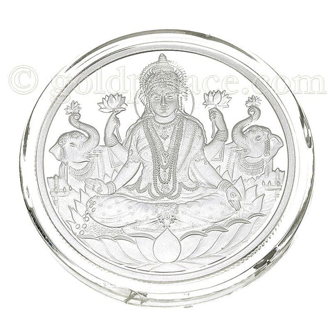 Silver Lakshmi and Om Reversible Coin