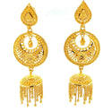 Gold Filigree Earrings