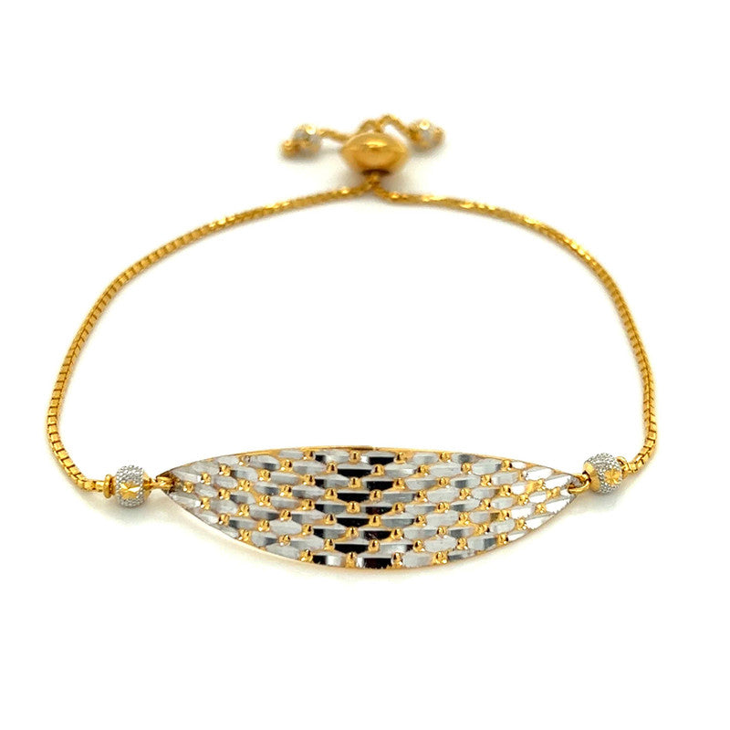 Gold Two-Tone Bracelets – Gold Palace