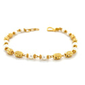 Gold Gemstone Bracelets