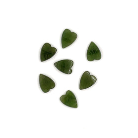 Small Green Leaf-shaped Jade Stone