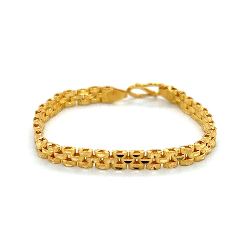 22K Gold Weave Baby Bracelet