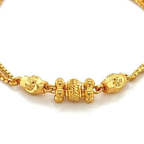 22K Gold Lightweight Baby Bracelet