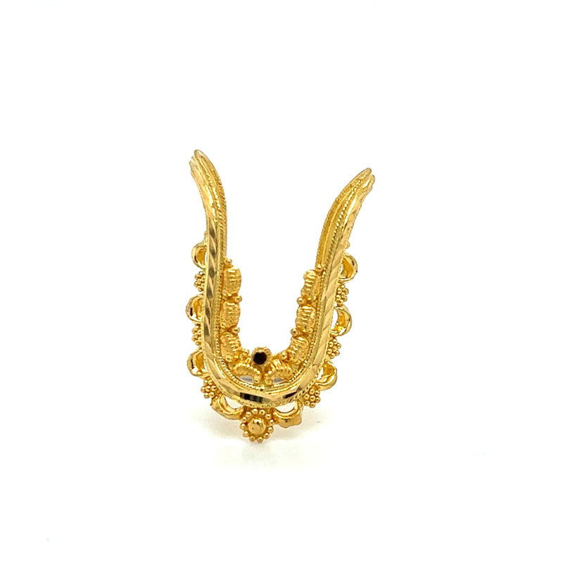 22K Gold Vanki Style Finger Ring