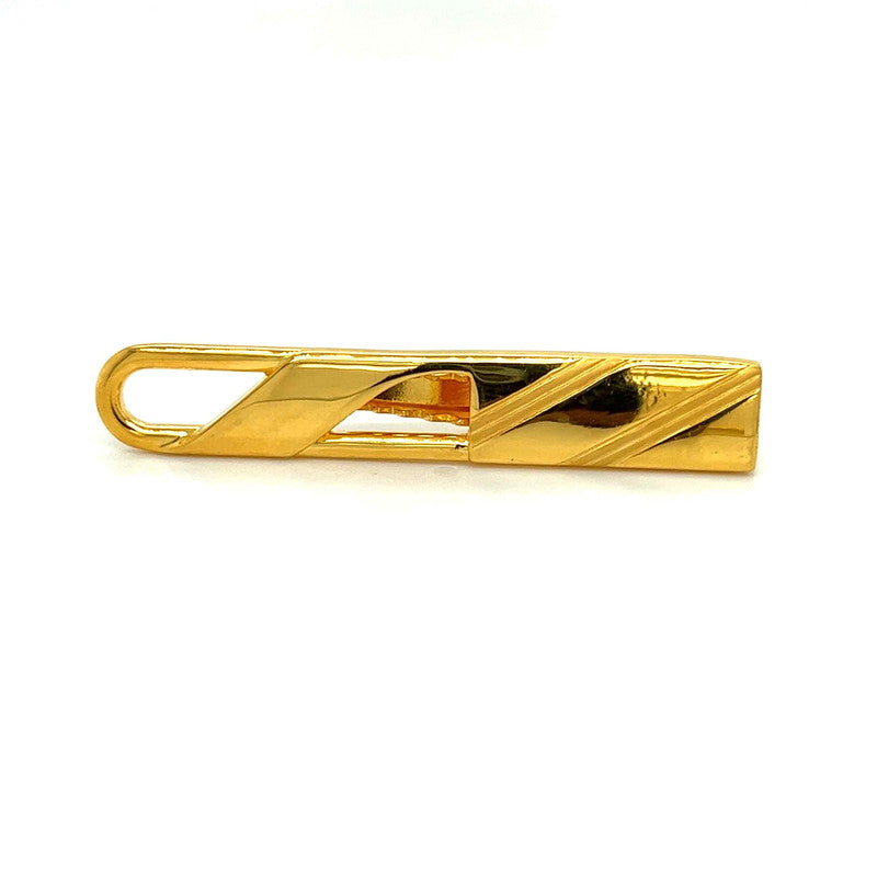 Men's 22K Gold Statement Tie Clip