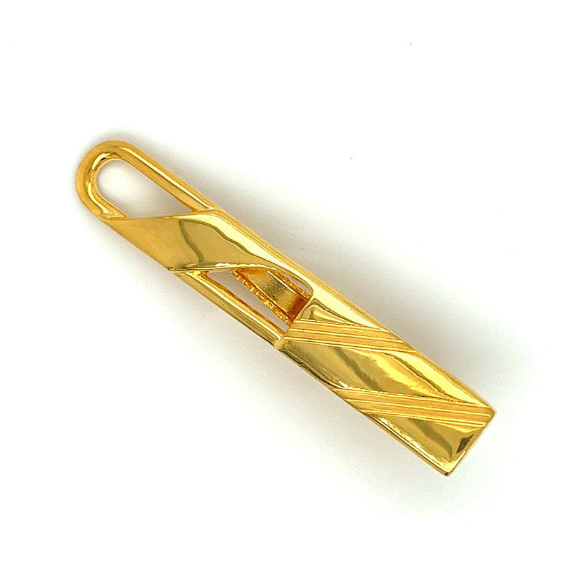 Men's 22K Gold Statement Tie Clip