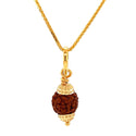 Gold Rudraksha Pendants