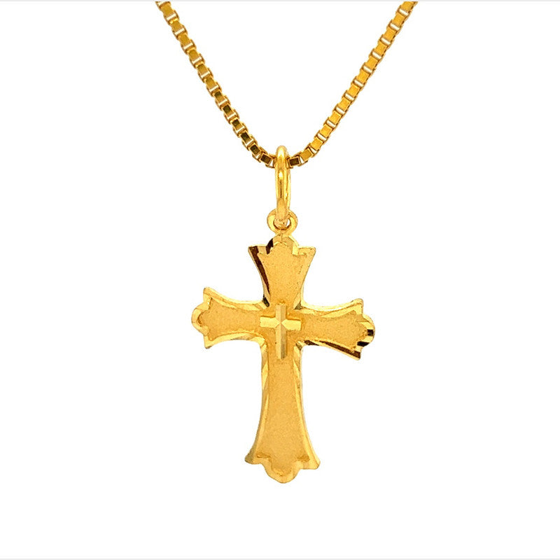 22K Gold Crucifix Cross Pendant – Gold Palace