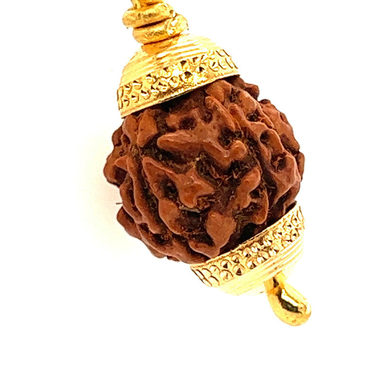 22K Gold Statement Rudraksha Pendant