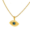 Gold Evil Eye Pendants