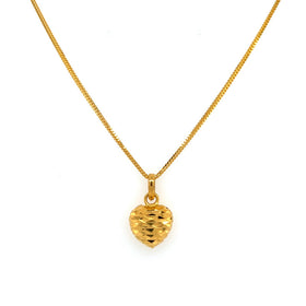 22K Gold Taweez Charm Locket Pendant with Dangling Beads – Gold Palace