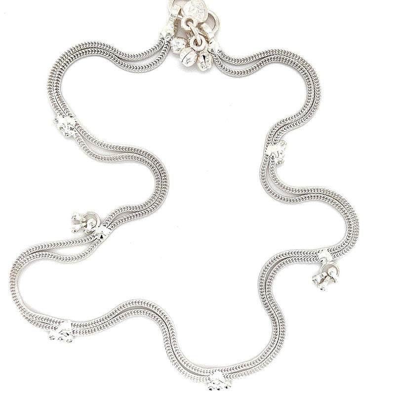 Baby silver waist on sale chain